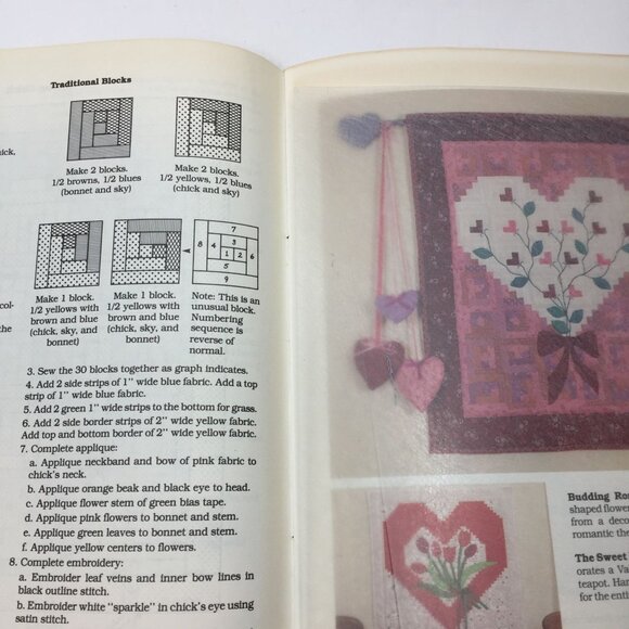 Holiday Happenings Christal Carter Quilt Patterns Easter Christmas Paperback - Picture 8 of 14